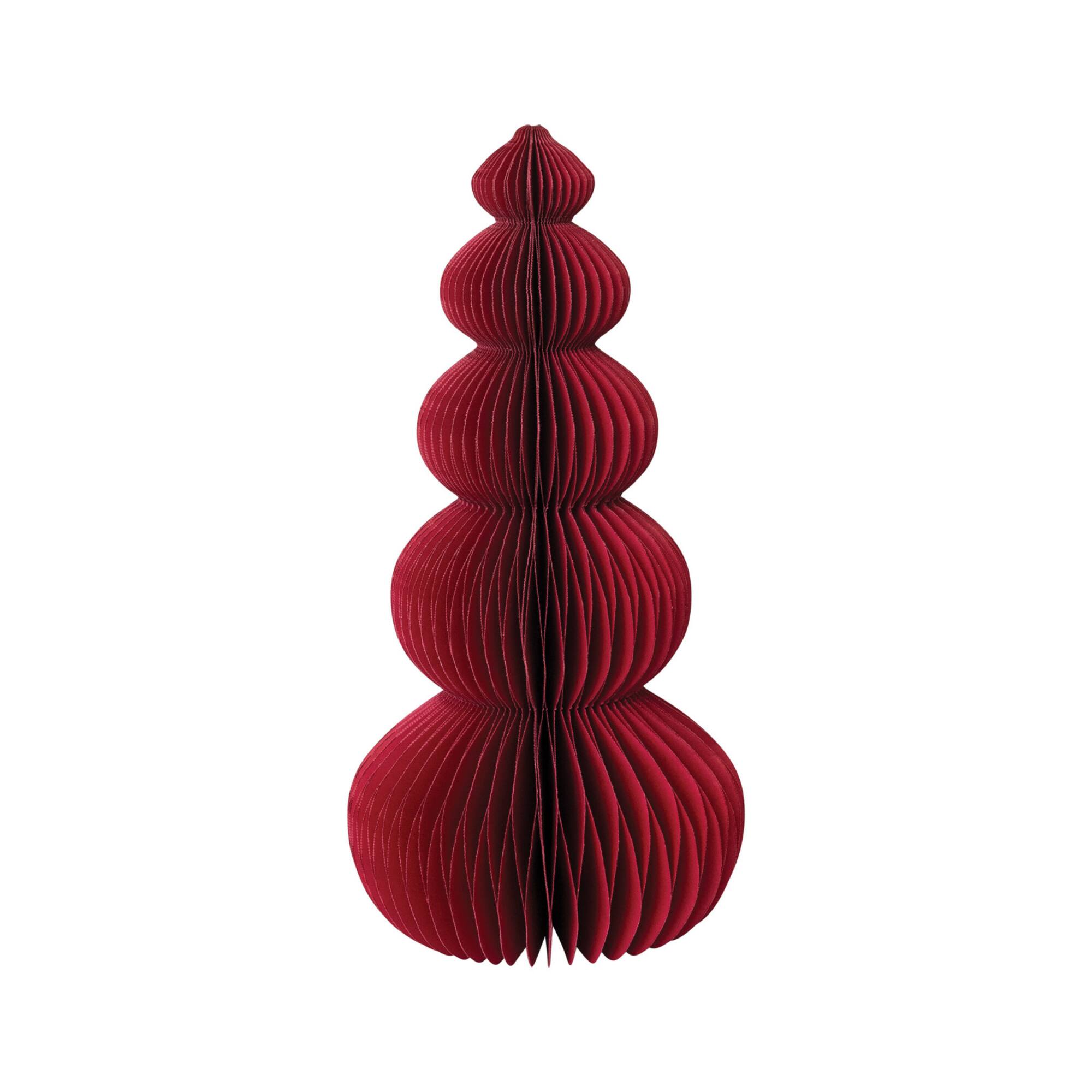 Hello Honey® 14" Red Paper Folding Honeycomb Standing Tree